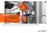 Belimo Pressure Independent Control Valves...Belimo pressure independent control valves stabilize variable flow hydronic systems for a lifetime of efficiency and worry-free, dynamic
