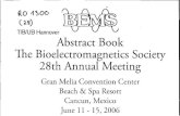 TIB/UB Hannover Abstract Book The Bioelectromagnetics Society 28 th Annual 2007. 3. 16.آ  The Bioelectromagnetics
