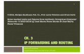 CH. 3 IP FORWARDINGAND ROUTING - Universidad de Leónpaloalto.unileon.es/cn/lect/CN-IP.pdf192.168.1.1 192.168.1.40 0xffffffffffff 0x112233445540 0x0806 ARP pkt Payload: ARP REQUEST