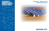 Solar Power Solutions · 2015. 5. 12. · solar installation aspects of your facilities worldwide. The megawatts of solar energy produced continues to increase globally. More countries