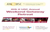 AYA @USC Cancer Program at USC The Adolescent and Young …aya.usc.edu/wp-content/uploads/2020/07/USC-AYA-Getaway-2019-br… · A Women’s Thing, a print and online magazine based