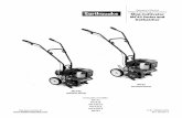 Mini-Cultivator MC43 Series and Dethatcher · 2019. 4. 17. · The Border-Edger Kit is a useful tool for making clean cuts in the lawn along the borders of gardens, flower beds, walkways,