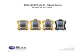 MultiRAE User's Guide - Honeywell · 2020. 5. 13. · MultiRAE Series User’s Guide. Rev K October 2019 P/N: M01-4003-000