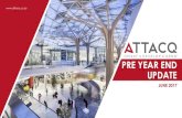 PRE YEAR END UPDATE - Attacq · 2018. 6. 6. · 1. Eikestad Mall 2. MooiRivier 3. Mall of Africa 4. Garden Route Mall 5. Brooklyn Mall Top 8 featured properties Primary Gross Lettable
