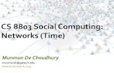 CS8803-SocialComputing: Networks-(Time)-Summary$ Table 1: Features. Feature Set Feature Features related to the community, C.(Edgesbetween only members of the community are E C ⊆