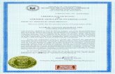 Certificate of Filing of Amended Articles of Incorporation (10 Dec. … · 2020. 6. 10. · CERTIFICATE OF FILING OF AMENDED ARTICLES OF INCORPORATION KNOW ALL PERSONS BY THESE PRESENTS: