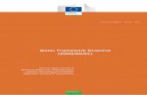Water Framework Directive (2000/60/EC) - Europa...which was finally approved and published in 2011 (EU, 2011b). This Technical Report No 6 (EU, 2011b) turned out to be the beginning