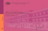 The Governor’s Concluding Remarks · 2019. 6. 2. · The Governor’s Concluding Remarks BANCA D’ITALIA 6 Annual Report 2018 in the second half of the year by the limits introduced