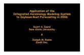 Application of the Integrated Aerobiology Modeling System ... · Scott A. Isard Penn State University & Joseph M. Russo ZedX Inc. Integrated Aerobiology Modeling System (IAMS) Spatial