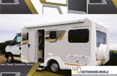 MotorHome-World...Chassis option: Iveco 35S15 manual or automatic Overall length Overall width Overall height Internal width Internal height GVM Front a/c Rear a/c Rear 12V extractor