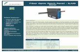 Fiber Optic Patch Panel - ILIUD - Iveonet _sheets/Iveonet - Fiber Optic Patch Panels - Dinrail.pdfSalient Features:-s Compact DIN Rail Mount s 12 Way Splice Holder s s s Designed for