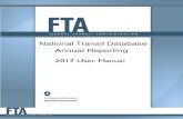 National Transit Database Annual Reporting...5 NTD Reporting System Background The National Transit Database (NTD) is the primary source for information and statistics on U.S. transit