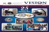 Newsletter for Veterans and Stakeholders in VISN 4 25...depot-style wheelchair circa 1935-1975; a folding manual wheelchair invented at HERL; an ultralight manual wheelchair, the concept