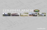 Colonial Beach Design Guidelines Rev.9.12.13...Maureen Holt, Chair Desiree Urquhart, Vice Chair David Coombes Ed Grant Kent Rodeheaver Robin Schick CREDITS. 4 COLONIAL BEACH DESIGN