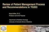 Review of Patient Management Process and Recommendations ...amos3.aapm.org/abstracts/pdf/155-53872-1531640-157375.pdf · cardiology/electrophysiology prior to treatment including