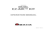 (EZ/DAK) DUAL EZ-AIR™ KIT - AMADA WELD TECH · 2020. 4. 23. · Addition of EZ/AIR-DC, corporate name change to Miyachi Unitek. F . 43207 : 03/15 . Updated technical information.