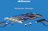 Modular Design - Altium · Modular Design tools that keep your team not only focused but in the flow. Altium PCB design tools start each iteration with ultimate productivity in mind.