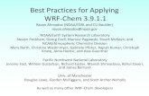 Best Practices for Applying WRF-Chem 3.9.1...Best Practices for Applying WRF-Chem 3.9.1.1 Ravan Ahmadov (NOAA/ESRL and CU Boulder) ravan.ahmadov@noaa.gov NOAA/Earth System Research