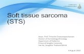 Soft tissue sarcoma (STS)tsh.or.th/file_upload/files/13 Thirachit... · 2019. 7. 30. · Soft tissue sarcoma Sarcoma is a malignant tumor of mesenchymal cell origin Mesenchymal cells