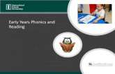 Early Years Phonics and Reading...vTo give you a clear picture of how we approach the teaching of phonics in Early Years. vTo inform you how phonic skills and knowledge form a part