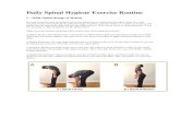 Daily Spinal Hygiene Exercise Routine - Perfect Patientscdn2.perfectpatients.com/childsites/uploads/1662/... · Daily Spinal Hygiene Exercise Routine I – Daily Spinal Range of Motion