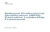 National Professional Qualification (NPQ): Executive Leadership … · 2020. 10. 9. · NPQs are a set of prestigious professional qualifications, already widely recognised by the