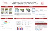 Semi-Supervised Learning to Perceive Neutral AU04 Children’s … · 2019. 8. 21. · Template ID: inquisitalanchor Size: 48x36 Semi-Supervised Learning to Perceive Children’s