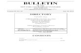 BULLETIN - Welcome to NYC.gov | City of New York · 2014. 9. 25. · 602 BULLETIN OF THE NEW YORK CITY BOARD OF STANDARDS AND APPEALS Published weekly by The Board of Standards and
