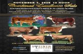 At NS Polled Hereford farm located at 265S St. Rt. 741 ...RPH PROSPECTOR 48N MOHICAN JAKE 176J GPR DS LADY 64R RPH LADY VISION 68E P42620670 CARLSONS IDEAL LADY N57 RPH VETERAN 10J