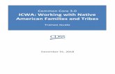 Common Core 3.0 ICWA: Working with Native American Families and Tribes · 2019. 12. 14. · It is better to state “If you are American Indian/Alaska Native there may be additional
