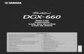 DGX-660 Data List - Yamaha Corporation · 2019. 1. 24. · Rotor Organ 25 0 112 17 Jazz Organ 1 26 0 113 17 Jazz Organ 2 27 0 112 19 Rock Organ 28 0 114 19 Purple Organ 29 0 112 18