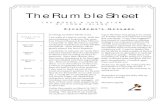 Volume 58 , Issue 2 March April 2017 The Rumble Sheet Sheets/Rumble...Bob Segnini: bobandlolly@aol.com Gary Glass (516)318-2768 Membership & Dues Annual dues are $25 per membership