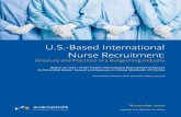 U.S.-Based International Nurse Recruitment...us in identifying employers, recruiters, and foreign-educated nurses. Special thanks go to Barbara Nichols and Cathy Davis of Special thanks