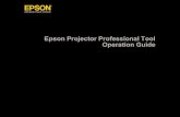 Epson Projector Professional Tool Operation Guideg...6 Projector Panel Feature You can visually select the projector you want to adjust and control on your computer screen by arranging