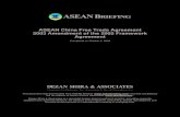 ASEAN China Free Trade Agreement 2003 Amendment of ......ASEAN–CHINA FREE TRADE AREA In determining the origin of products eligible for the preferential tariff concession pursuant