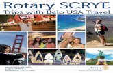 Trips with Belo USA Travelscrye.org/wp-content/uploads/2013/04/SCRYE-Trip-Brochure... · 2017. 8. 28. · 3 Trip Calendar 2017/18 VISITS DATES DURATION PRICE* BRING** NYC, PHILLY