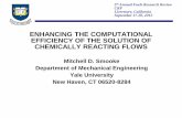 ENHANCING THE COMPUTATIONAL EFFICIENCY OF THE ......• Implementation of adaptive methods in three dimensional flames • Investigating the use of these approaches in time-dependent