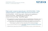 Novel coronavirus (COVID-19) standard operating procedure · 2020. 12. 16. · standard operating procedure COVID-19 local vaccination services deployment in community settings This