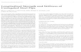 Longitudinal Strength and Stiffness of Corrugated Steel Pipeonlinepubs.trb.org/Onlinepubs/trr/1995/1514/1514-001.pdfCorrugated Steel Pipe BRIANT. HAVENS, F. WAYNE KLAIBER, ROBERT A.