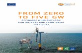 Global Wind Energy Council - FROM ZERO TO FIVE GW · 2019. 9. 27. · oping an offshore wind sector for India’s transition to a clean energy-based economy. India’s burgeoning