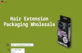 Make Your Own Hair extension boxes With logo in USA