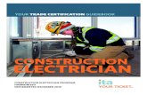 CONSTRUCTION ELECTRICIAN - ITA BC...02 | CONSTRUCTION ELECTRICIAN TRADE CERTIFICATION GUIDEBOOK Con Elect_artwork 03.indd 2 20-03-13 10:40 AM AppRENTICE REspONsIbIlITIEs Work-based