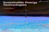 Sustainable Energy Technologies - BlocksEDU · Sustainable Energy Technologies ... of clean energy technologies is also studied to understand how they can work either in conjunction
