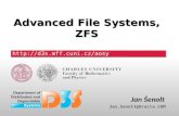 Advanced File Systems, ZFS - Univerzita Karlova€¦ · ZFS. Jan Šenolt, Advanced Operating Systems, April 11th 2019 Advanced FS, ZFS 2 Traditional UNIX File System, ext2 BB Block