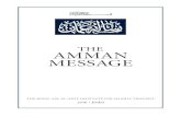 THE AMMAN MESSAGE - Mark A. Foster, Ph.D.andSheikhQaradawi),inJuly ,H.M.King AbdullahIIconvenedaninternationalIslamicconfer-ence of of the world's leading Islamic scholars