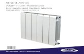 Grant Afinia Aluminium Radiators...2019/09/02  · The Grant Afinia aluminium radiator range consists of : • Horizontal radiators available in three different heights – 430mm,