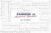 PowerPoint Presentation - D.R. Horton/media/Files/D/D-R-Horton...Q1 FY2015 D.R. Horton, Inc. Traded on NYSE as DHI #1 builder for 13 consecutive years 1 $8.7 billion in annual revenues