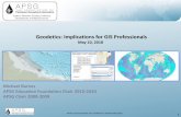 Geodetics: Implications for GIS Professionals...Datum code Base CRS Code Projn Conv Code Cmpd Hor CRS Code Cmpd Vert CRS Code CRS Scope 32615 WGS 84 / UTM zone 15N 2028 projected 4400