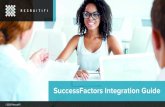 SuccessFactors Integration Guide Integrations/RecruitiFi...hires in SuccessFactors, while gaining the benefits of agency management through RecruitiFi. RecruitiFi will integrate with