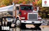 KENWORTH · 2021. 1. 26. · • Kenworth’s T800 is the ultimate workhorse – as much at home running freight coast to coast as it is delivering fuel across town or hauling gravel